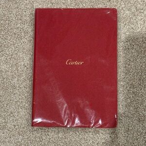 Cartier Scarlet Red Journal Authentic